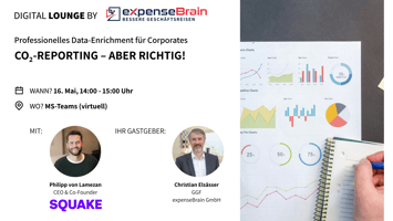 Digital Lounge - CO2 Reporting - aber richtig!